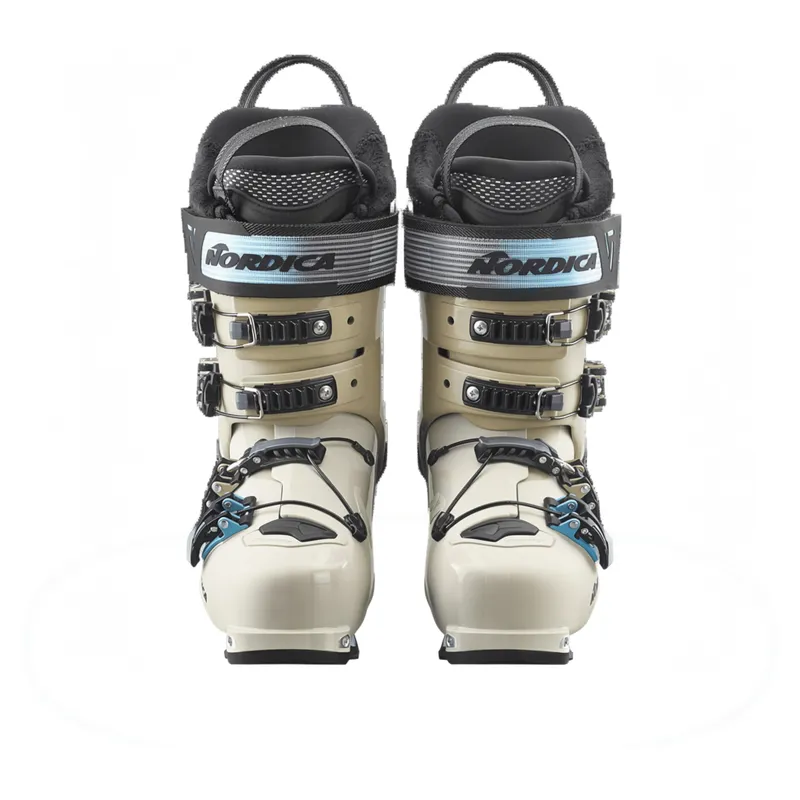 Nordica Unlimited 95 DYN Women's Ski Boots in Black/Beige/Blue-7