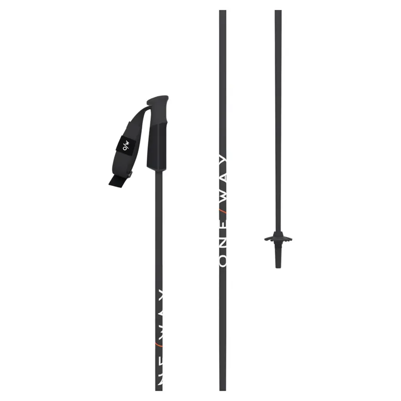 One Way GTX 14 Ski Poles in Black-1