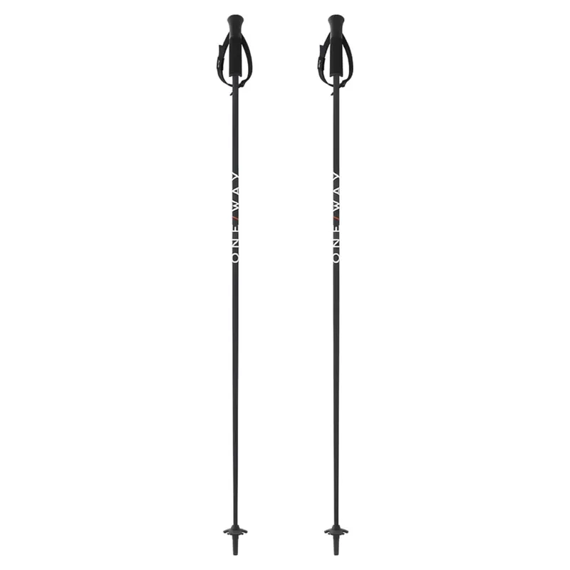 One Way GTX 14 Ski Poles in Black