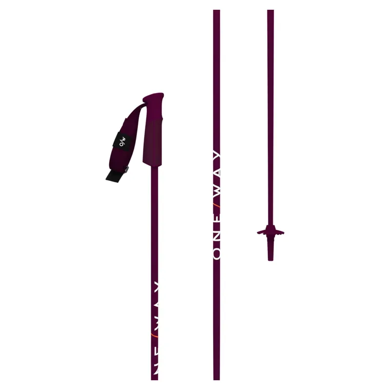One Way GTX 14 Ski Poles in Purple-1