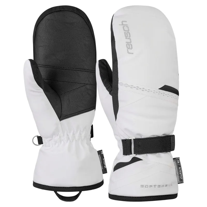 Reusch Hannah R-TEX XT Women's Ski Mitten 7 in White/Black
