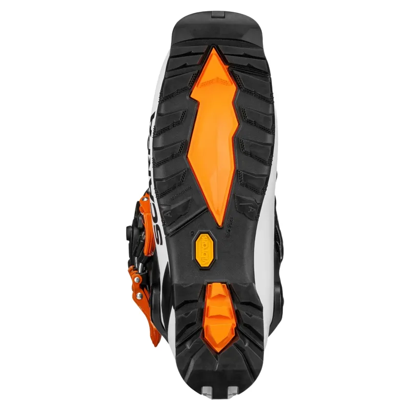 Scarpa Maestrale RS Ski Boots in White/Orange-6