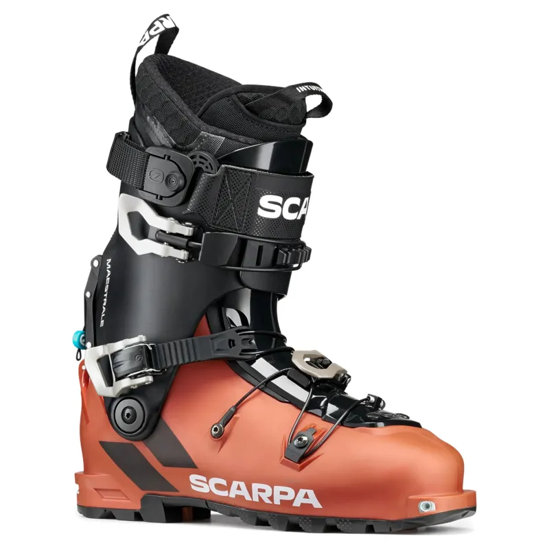 Scarpa Maestrale Ski Boots in Pearl Orange / Black-1