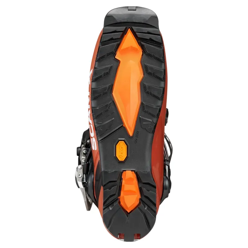 Scarpa Maestrale Ski Boots in Pearl Orange / Black-6