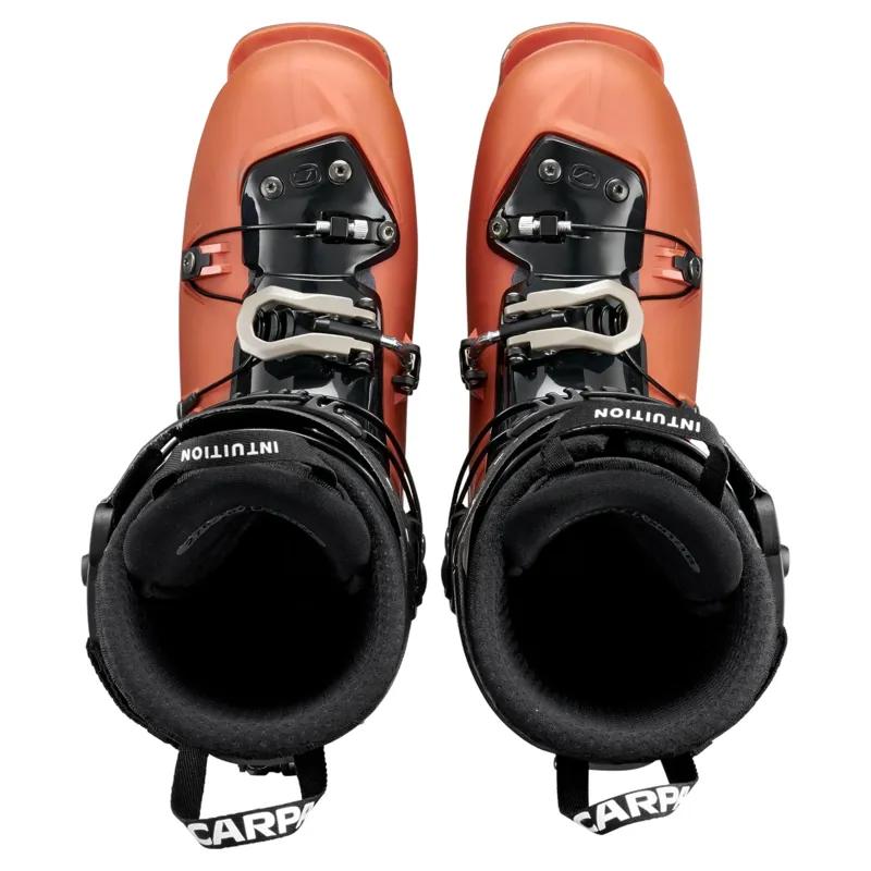 Scarpa Maestrale Ski Boots in Pearl Orange / Black-5
