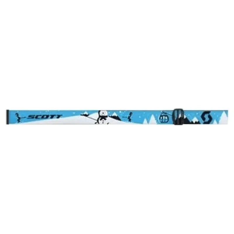 Scott Agent Junior Ski Goggles Cat 2 in Blue/White-2