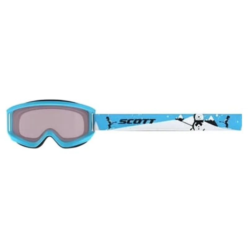 Scott Agent Junior Ski Goggles Cat 2 in Blue/White-1