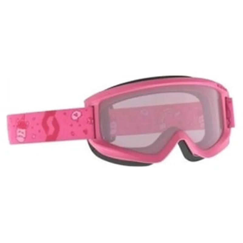 Scott Agent Junior Ski Goggles Cat 2 in Pink/White