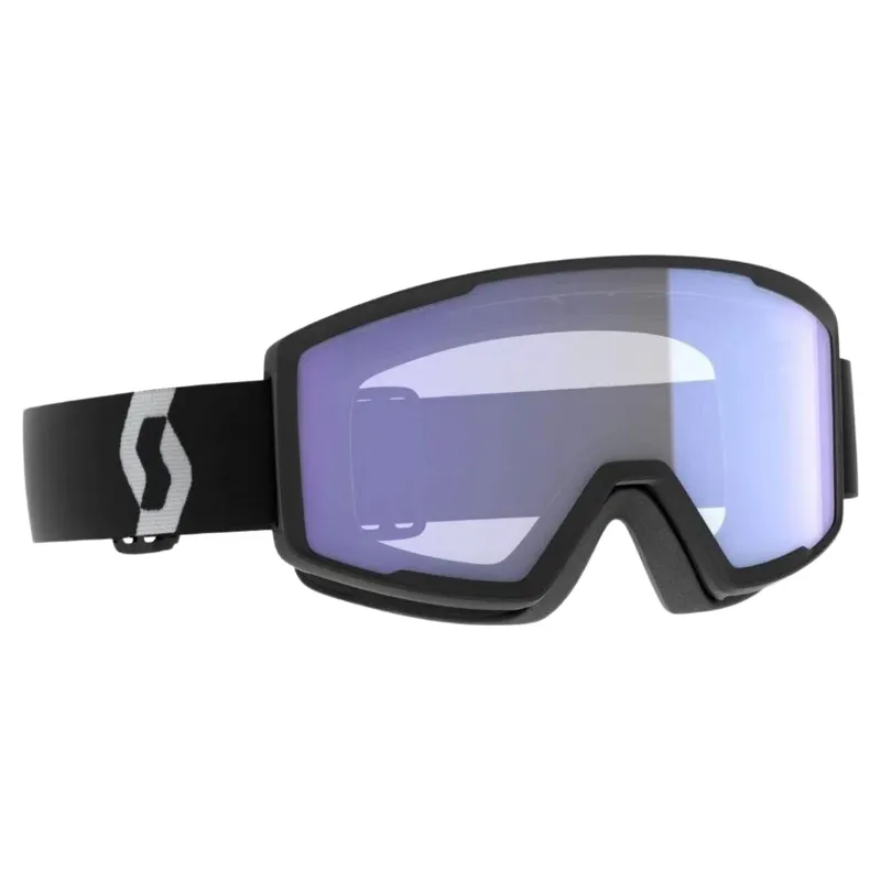 Scott Factor Pro Ski Goggles Cat 1 Mineral Black Ill Blue Chrome-1