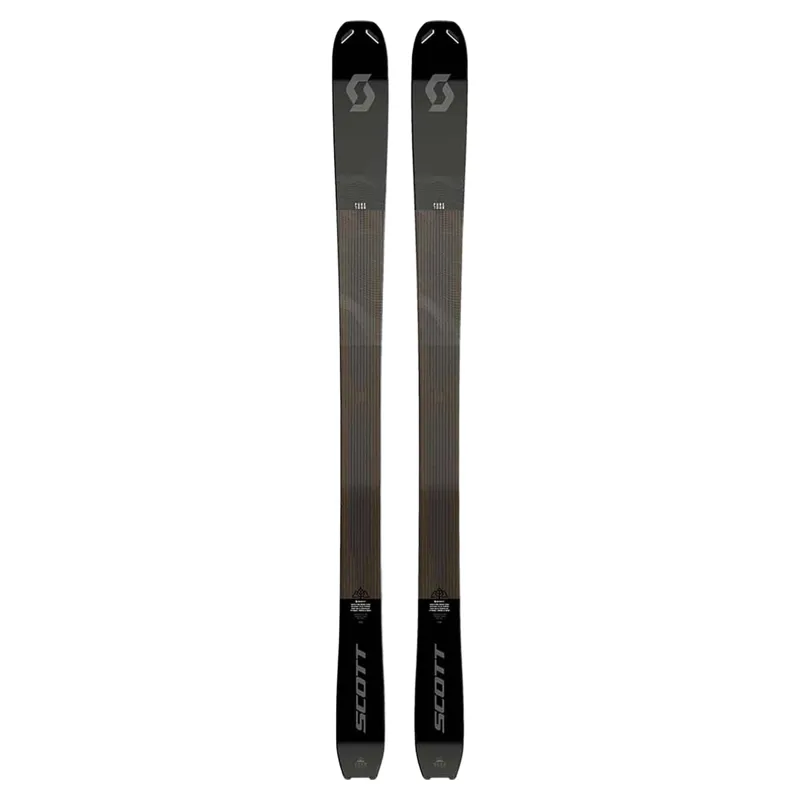 Scott Pure Tour Flat Touring Skis in Black