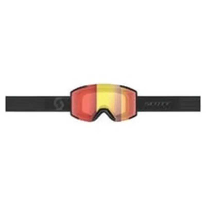 Scott Shield LS Ski Goggles Red Chrome in Black-1