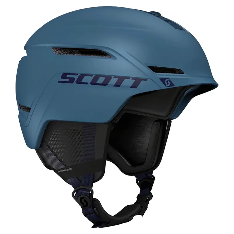 Scott Symbol 2 Plus Ski Helmet in Solid Blue