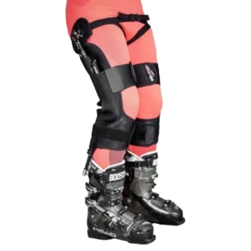 Ski Mojo Gold Blk Skiers Knee Support in Gold