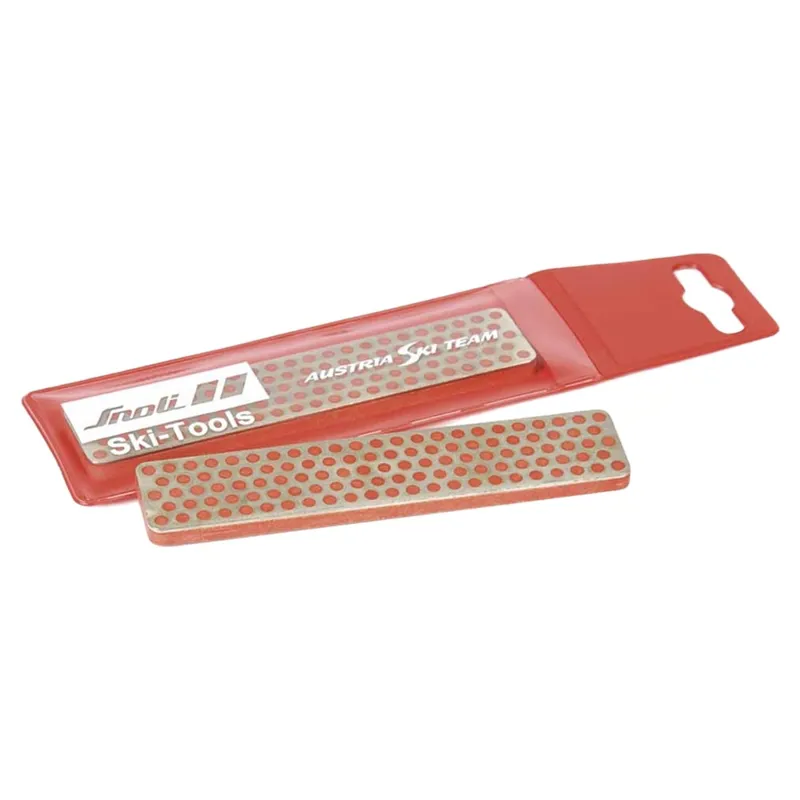 Snoli Diamond File Fine 110 x 23mm in Red