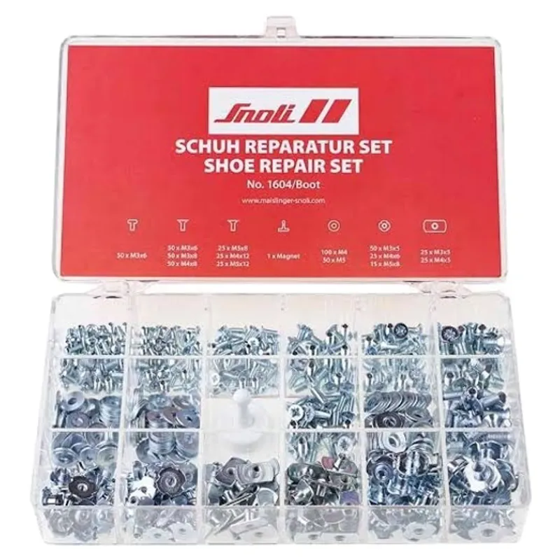 Snoli Ski Boot Repair Components Set