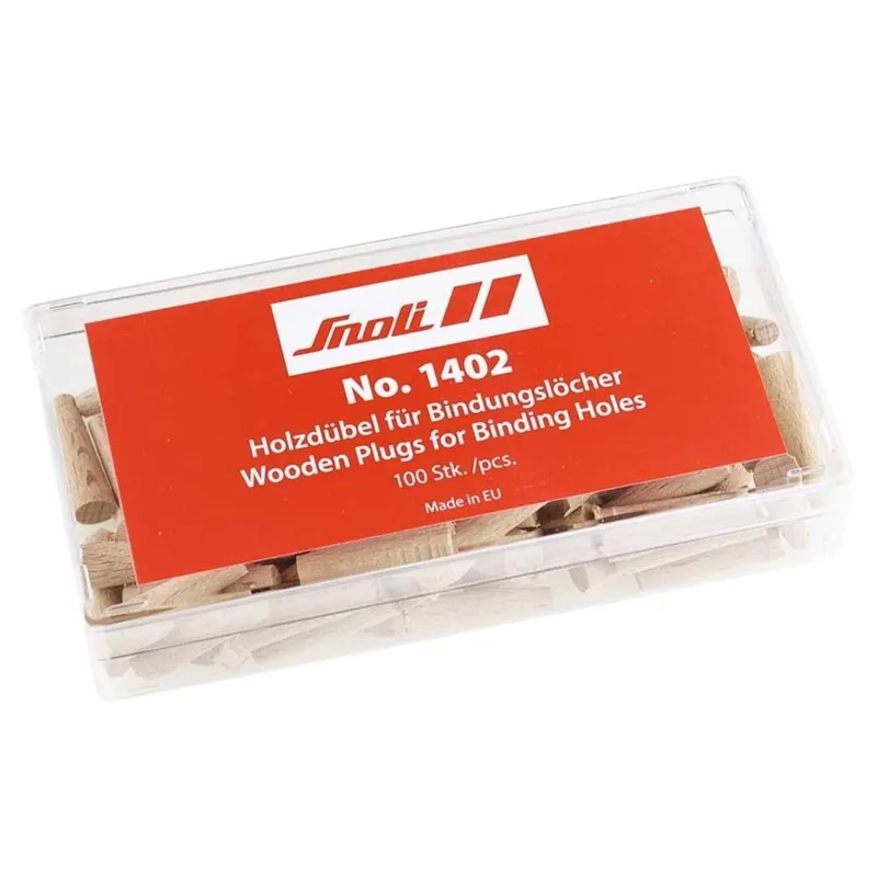 Snoli Wooden Binding Plugs 100 Piece