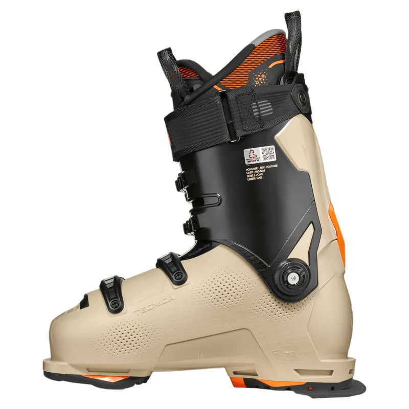Tecnica Mach BOA MV 130 GW Ski Boot in Beige-2