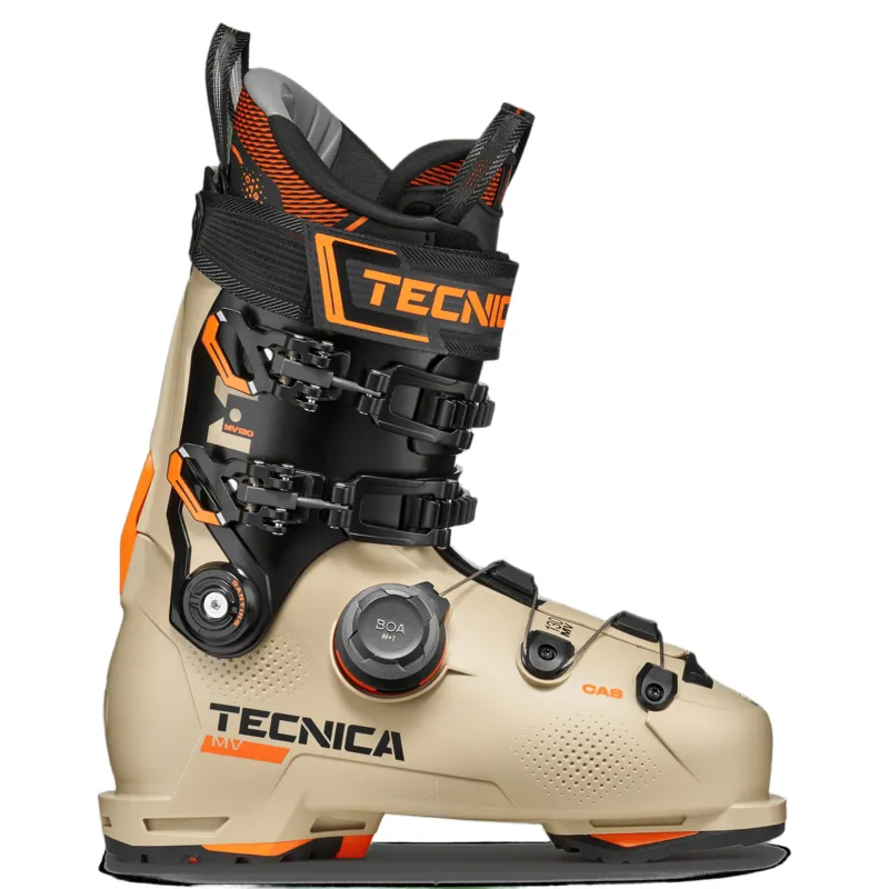 Tecnica Mach BOA MV 130 GW Ski Boot in Beige