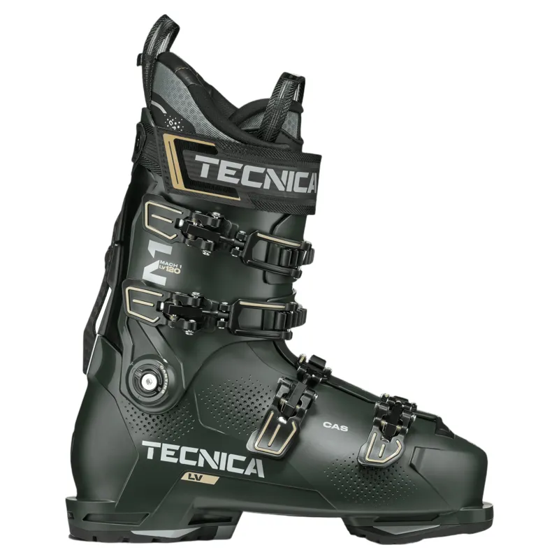 Tecnica Mach1 LV 120 TD2 GW Ski Boot in Green