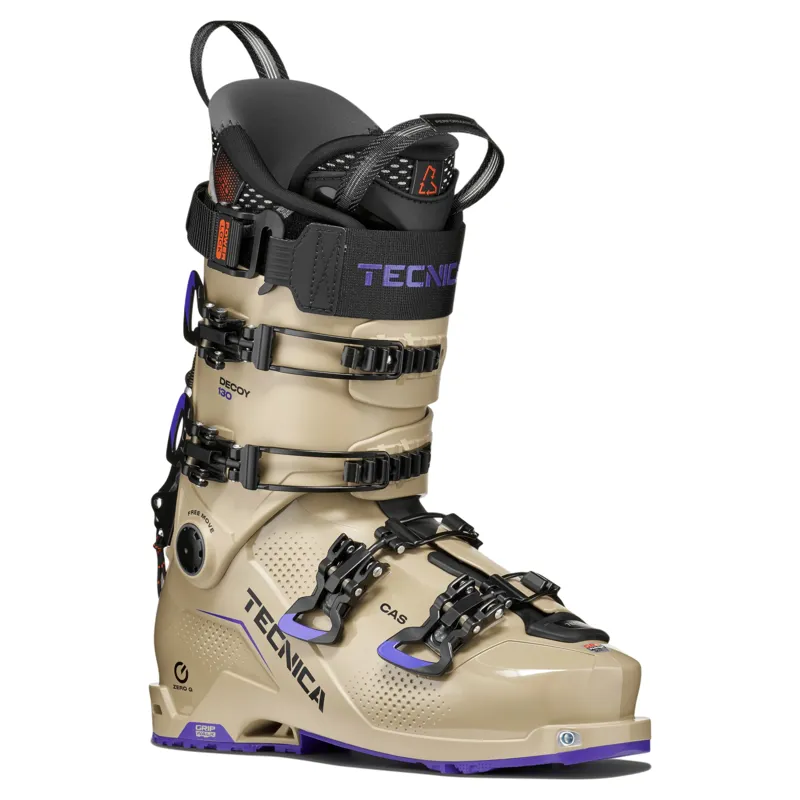 Tecnica Zero G Decoy 130 GW Ski Boot in Beige-4