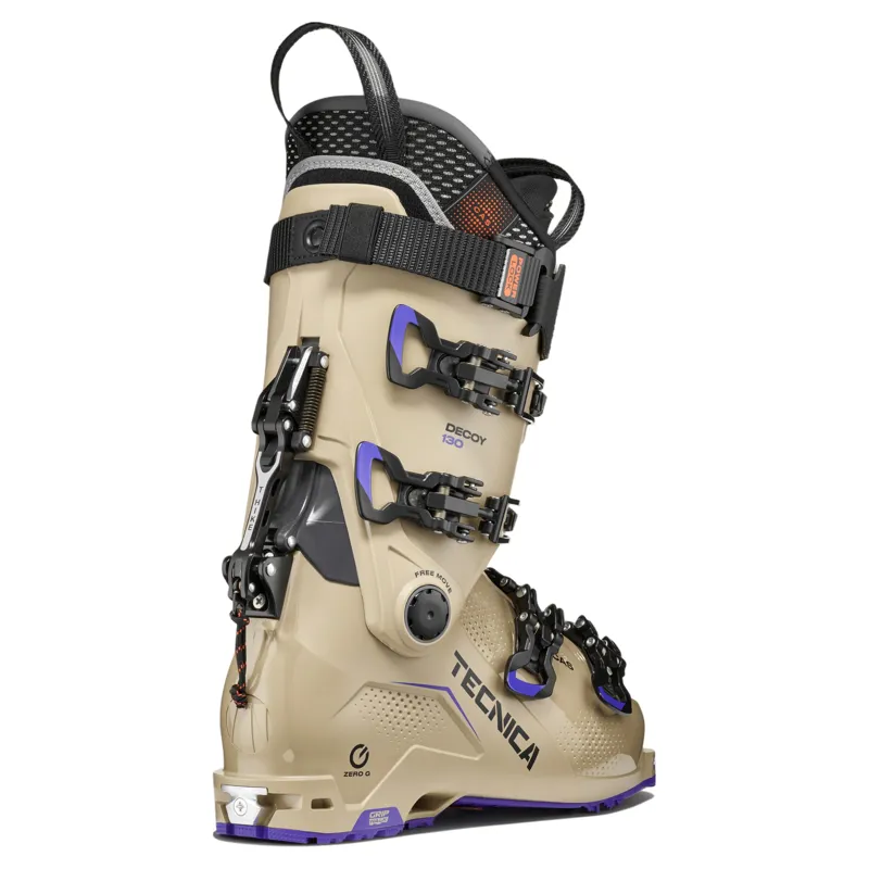 Tecnica Zero G Decoy 130 GW Ski Boot in Beige-5