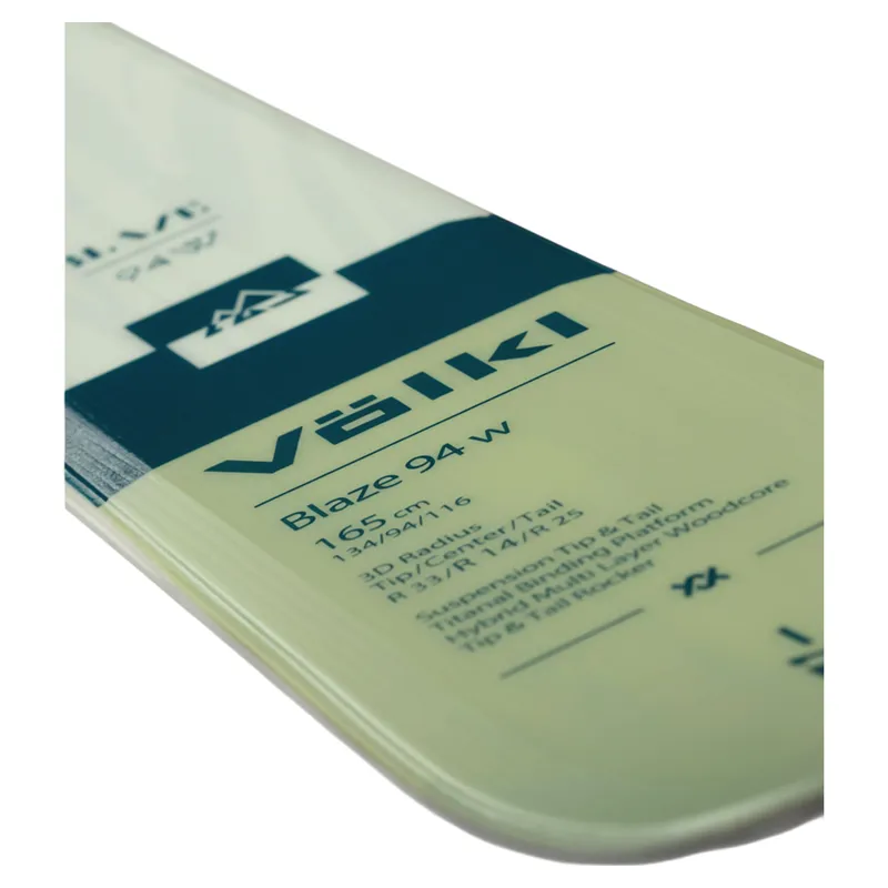 Volkl Blaze 94 W Skis 151cm in White-3