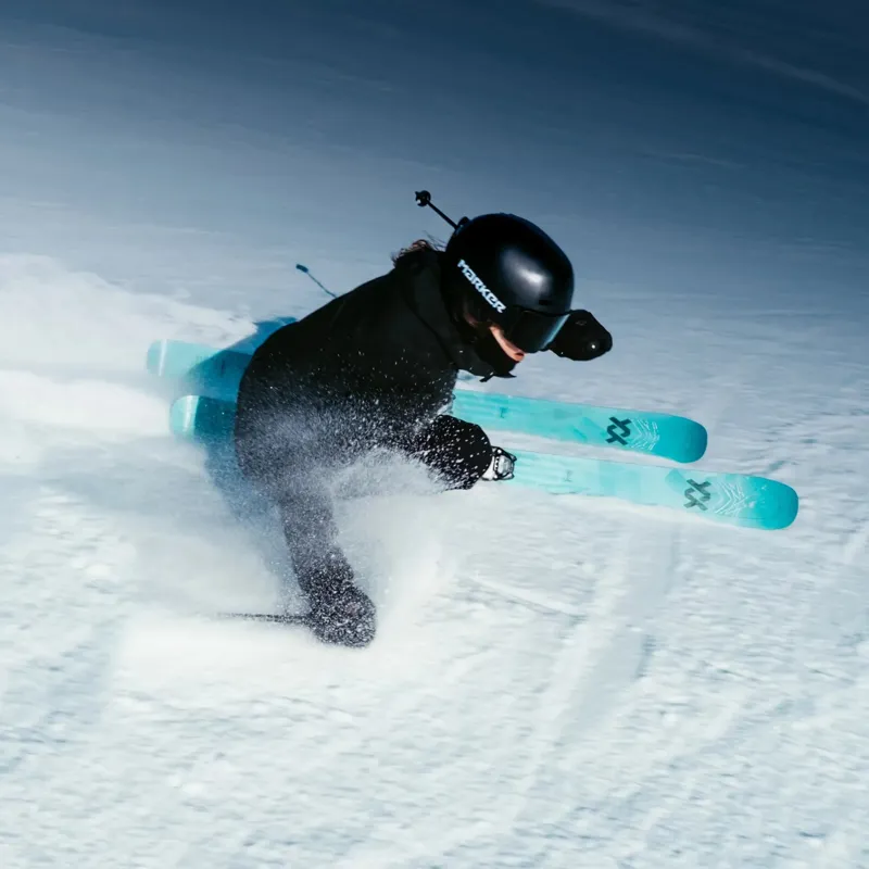Volkl Secret 96 Ski 163cm in Blue-4