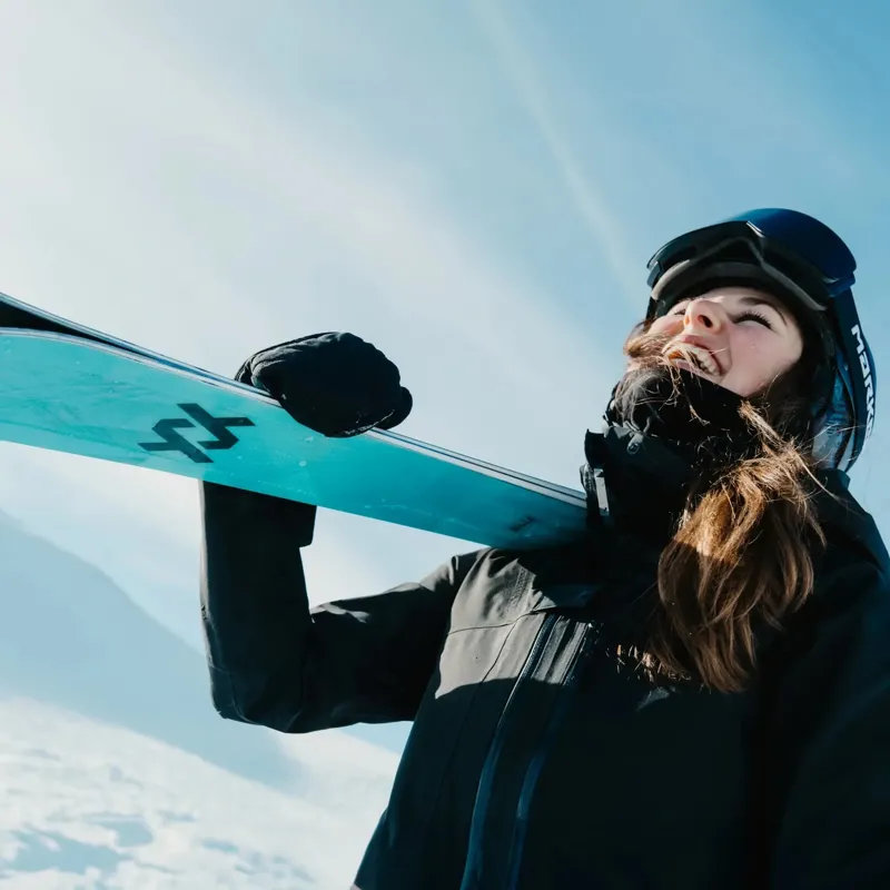 Volkl Secret 96 Ski 163cm in Blue-5