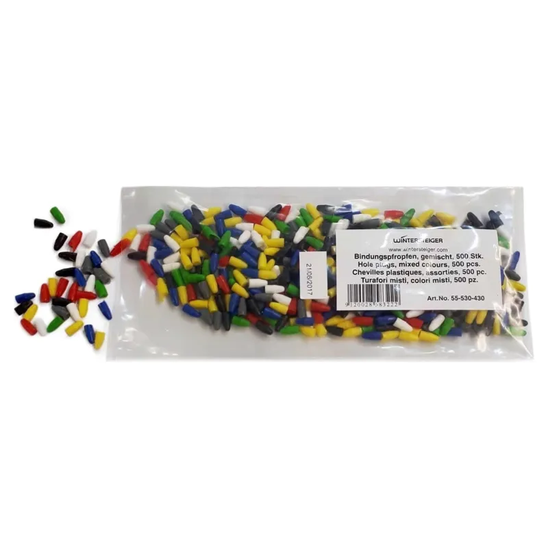 Wintersteiger Plastic Binding Plugs 500 in Clear