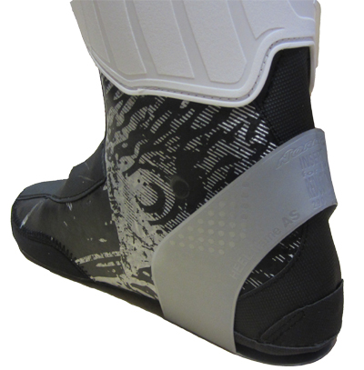 Ski Boot Heel Retainer on Inner Boot