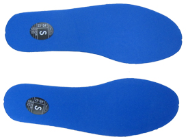 Ski Boot Volume Reducer Blue