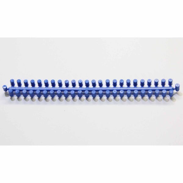 Plastic Binding Hole Plugs For Skis 50 Strip Blue