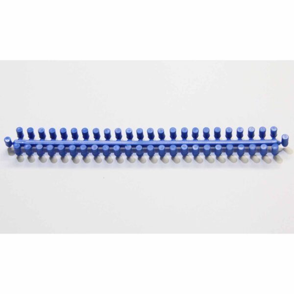 Plastic Binding Hole Plugs For Skis 50 Strip Blue