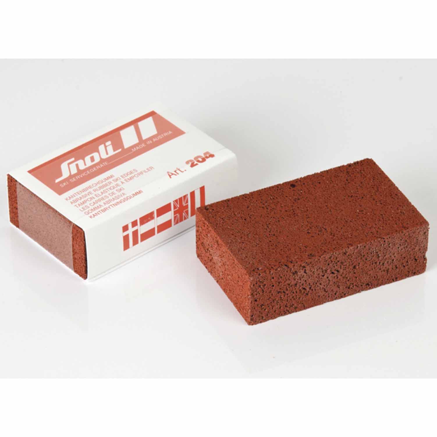 Snoli Rubber Fine Ski Edge Polishing Block Anything Technical