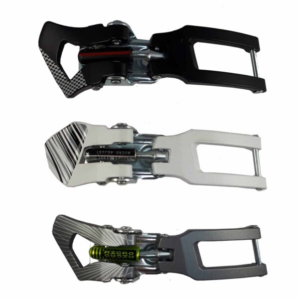 rossignol ski boot angled toe buckle right