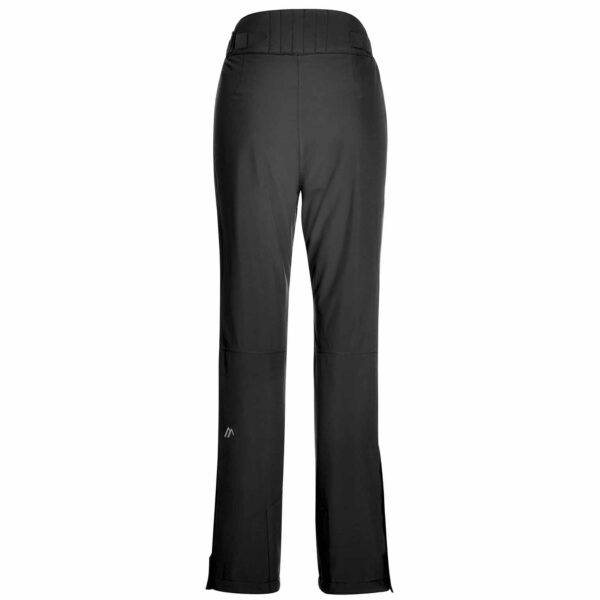 Maier Vroni Slim Long Leg Womens Black Ski Pant - Image 2