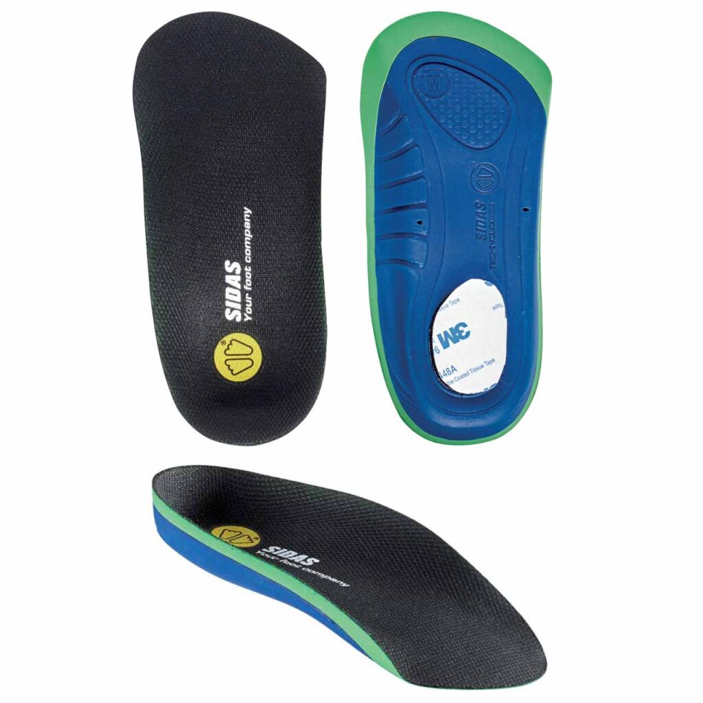 Sidas 3D Comfort Half Orthotic Insole Anything Technical