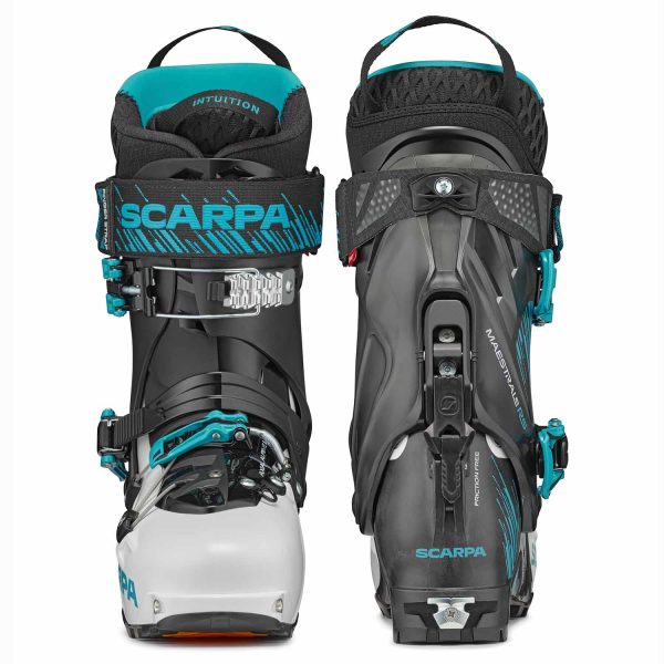 Scarpa Maestrale RS Touring Ski Boots 12051 front and rear