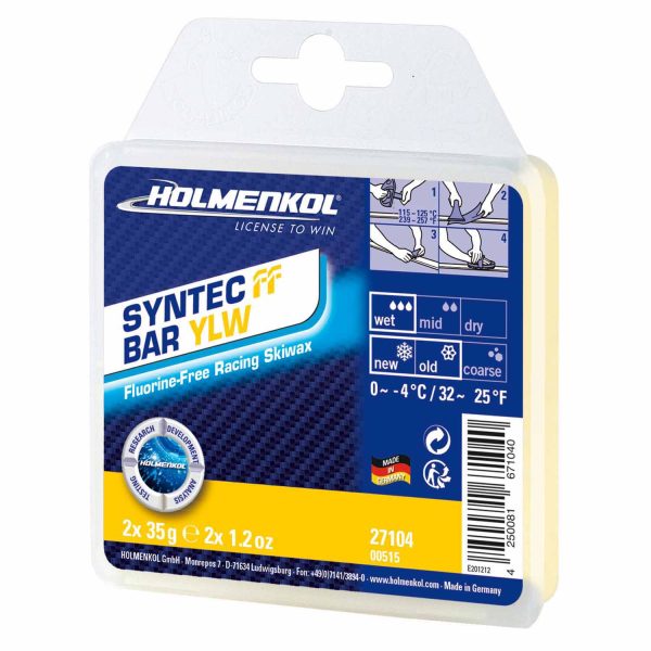 Holmenkol Syntec FF Racing Wax Yellow - Image 2