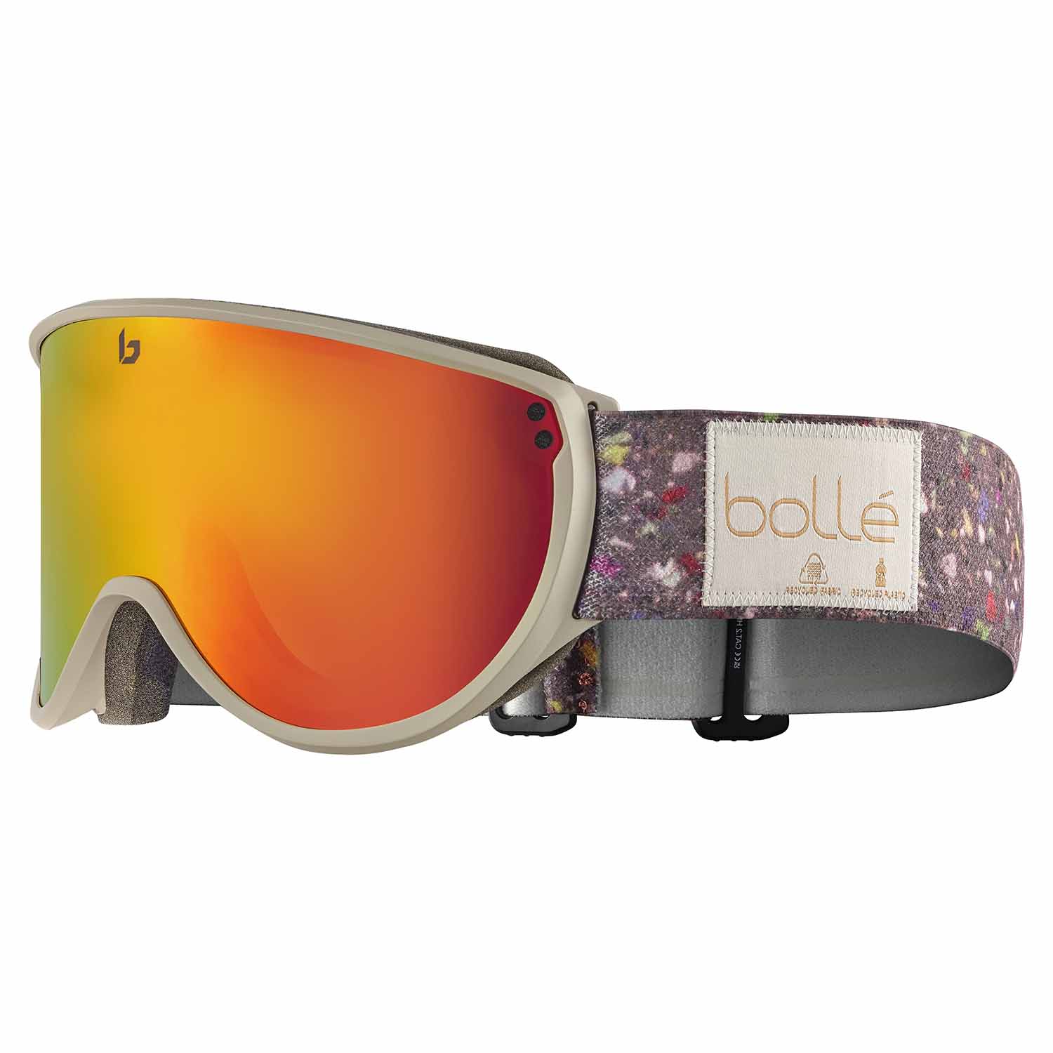 Bolle Eco Blanca Oatmeal Matte Ski Goggles Anything Technical