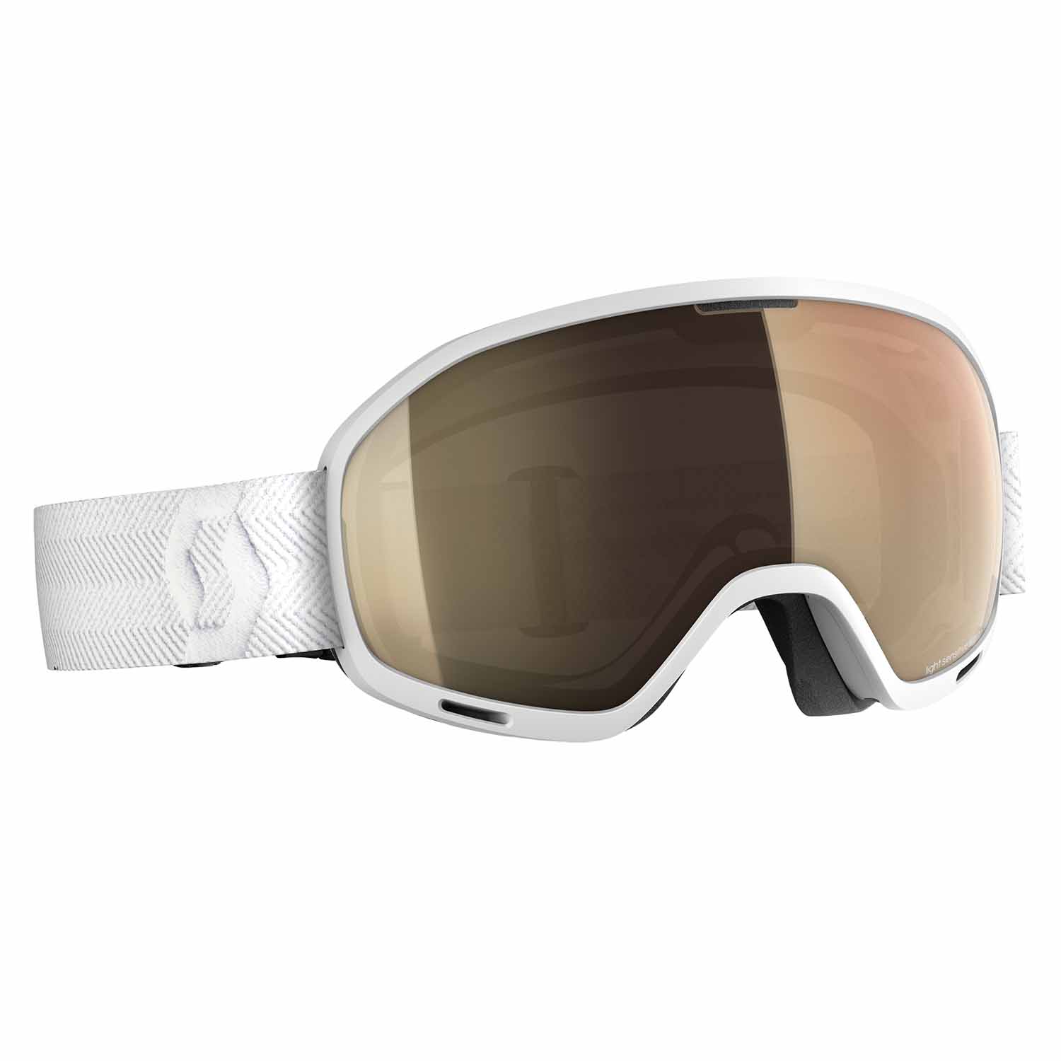 Scott Unlimited II OTG Ski Goggles White Anything Technical