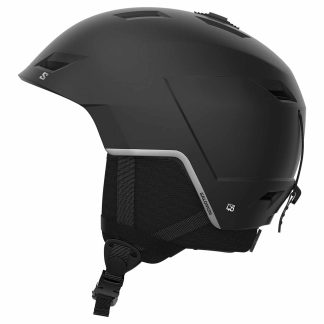 L41158100 Salomon Pioneer LT Ski Helmet Black Silver