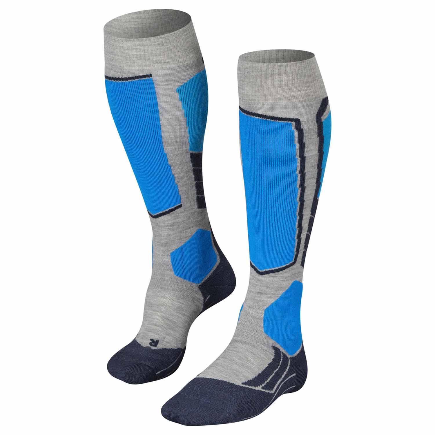 16522-3400 Falke SK2 Mens Ski Sock - Light Grey 16522-3400 Falke SK2 Mens Ski Sock - Light Grey