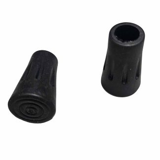 Rubber Ski Pole Tip Protectors - Pair